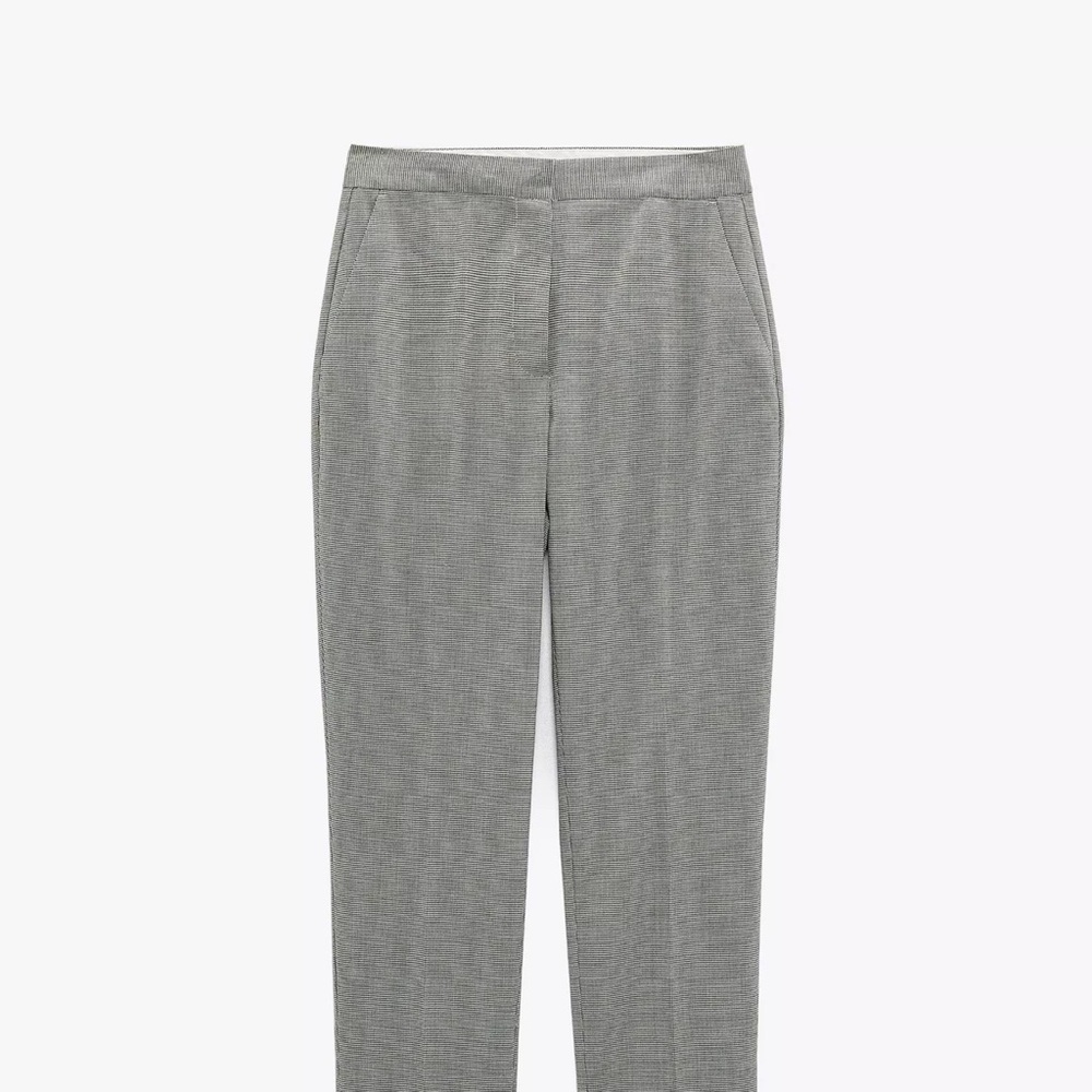 Gray Tailored Pants
